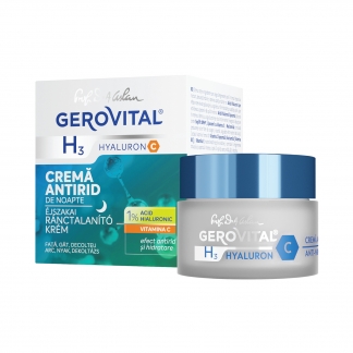 anti wrinkle nacht creme hyaluronic acid Gerovital