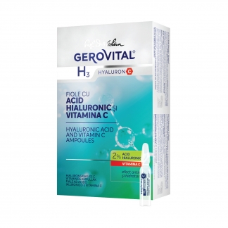 hyaluronic acid ampoules en vitamin C gerovital