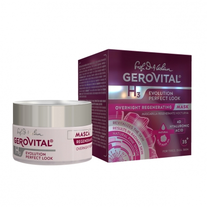 Gerovital overnight regenerating mask hyaluronic acid