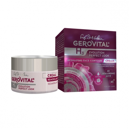 Evolution Reshaping Face Contour Cream Acid Hyaluronic Gerovital