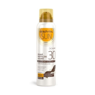 Gerovital sunscreen MOUSSE SPF30