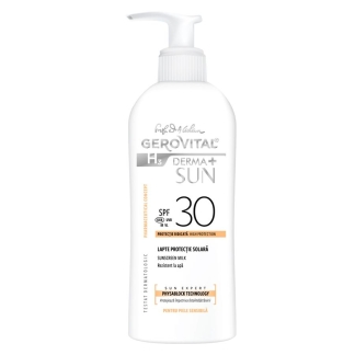 Gerovital sunscreen milk SPF30
