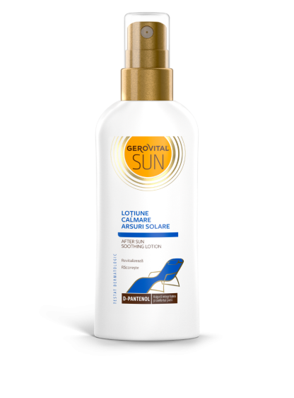 After sun soothing calming lotion Gerovital