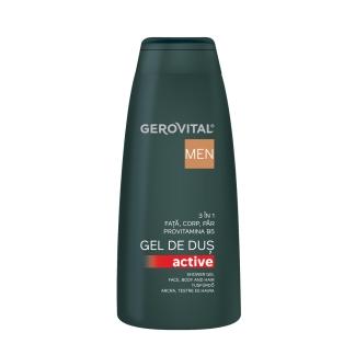 Active shower gel Gerovital MEN