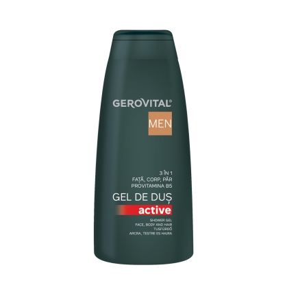 Active shower gel Gerovital MEN