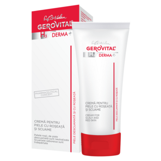 Gerovital cream for scaly and red skin