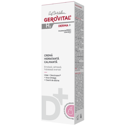 Soothing Moisturizing Cream Gerovital H3 Derma+