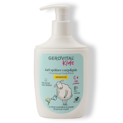 Gerovital kids cleansing gel body&hair