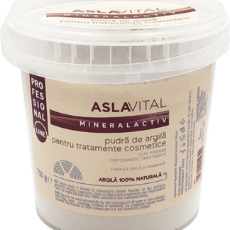 Clay Powder for Cosmetic Treatments – Aslavital Mineral Activ 750g