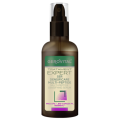 Leave-in serum met multipeptiden voor het verdichten van dun en zwak haar - voor haargroei Gerovital Expert Treatment - 100 ml